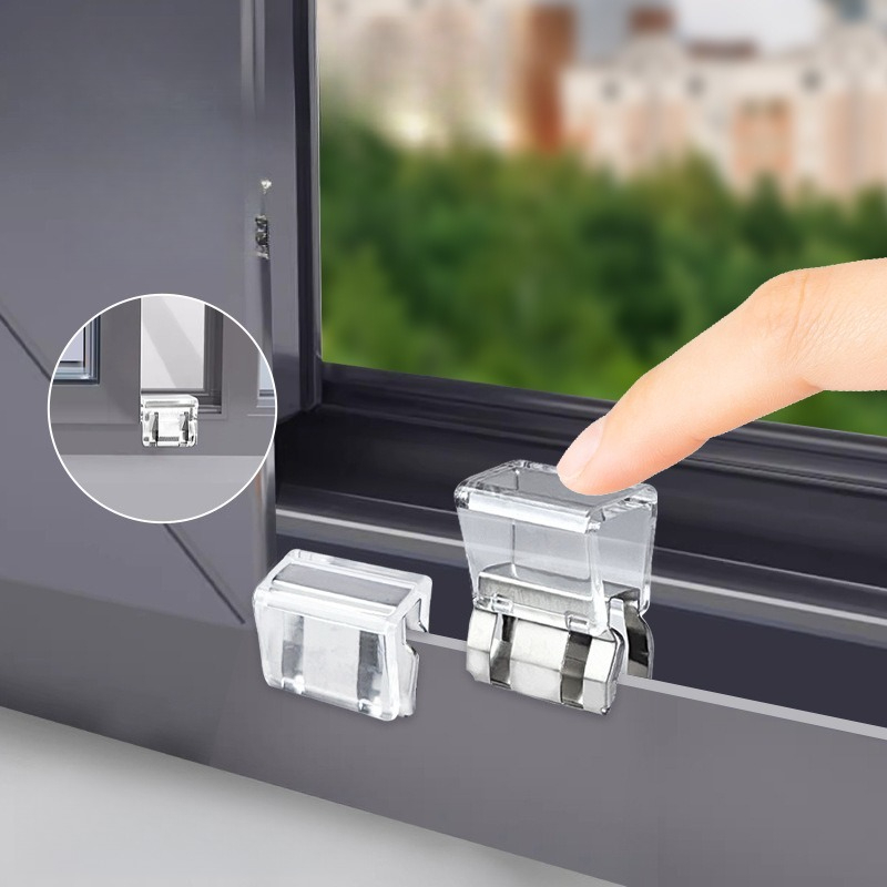 Window Lock Bar - Fensterbegrenzungsschnalle, Fensterschloss, Absturzsicherung, Kindersicherung, Schiebetürschloss, Bewegliche