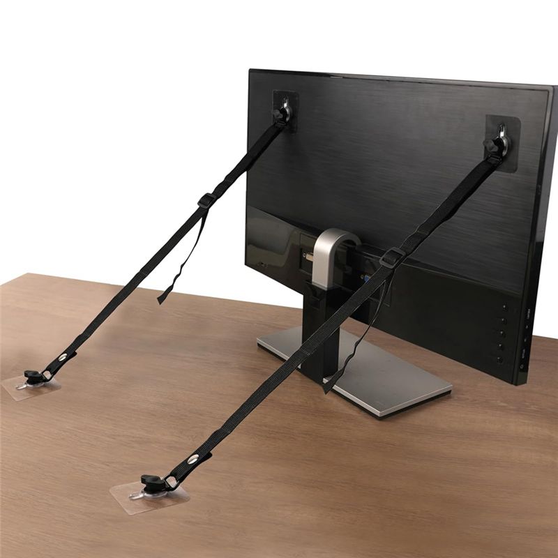 Earthquake Anchor Strap - T23C Selbstklebende TV-Sicherheitsgurte ohne Bohren, 4