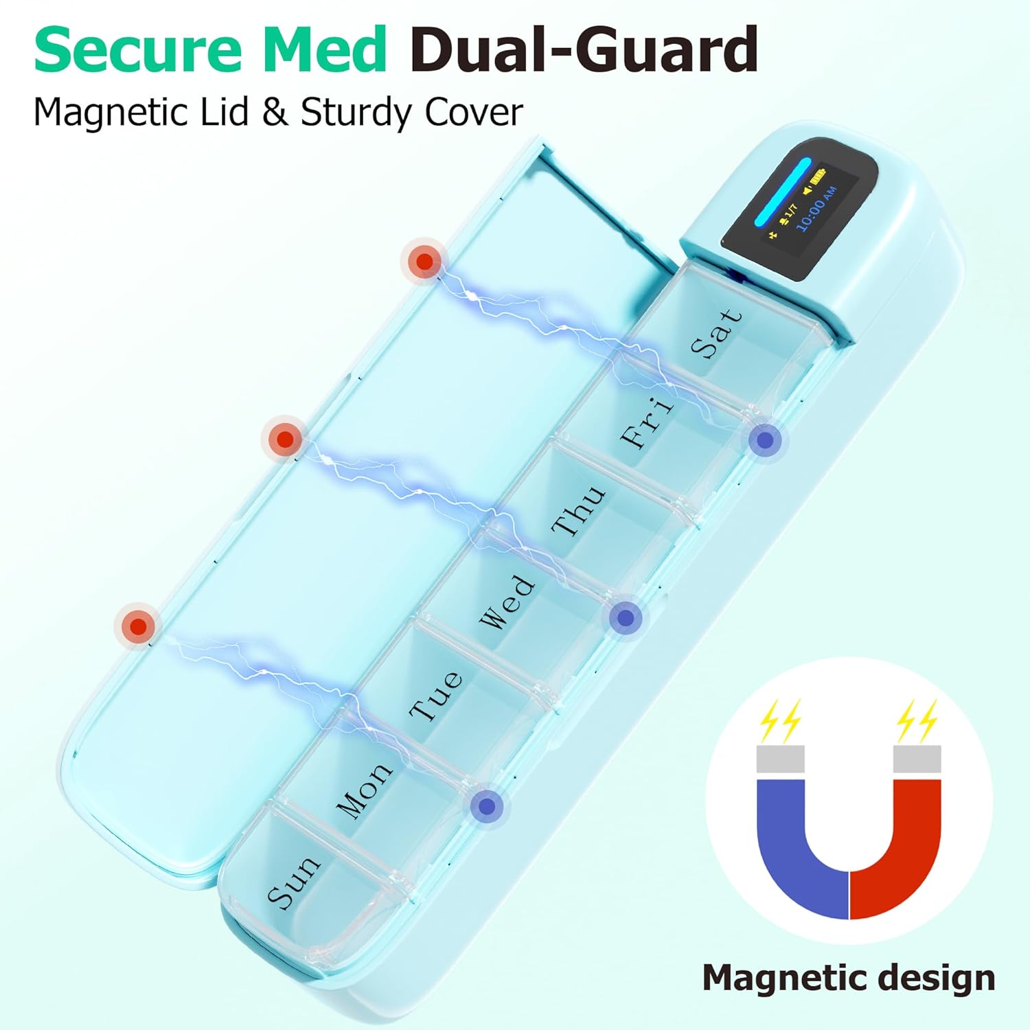 Intelligenter Pillenorganizer  – Medicine Cabinet Lock Bewertung und Preis