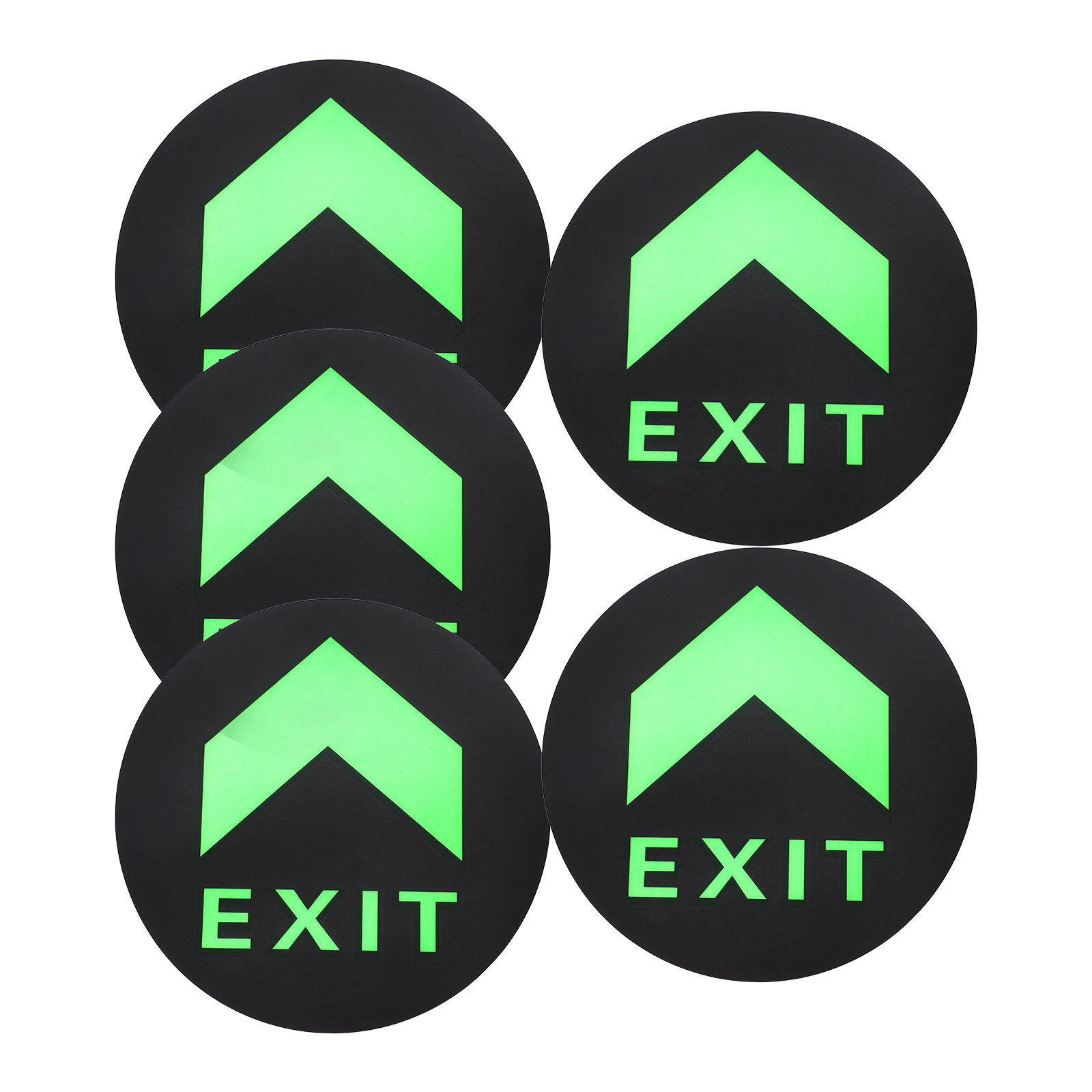 5 Stück Nachtleuchtende Notaus – Emergency Exit Sign Bewertung und Preis