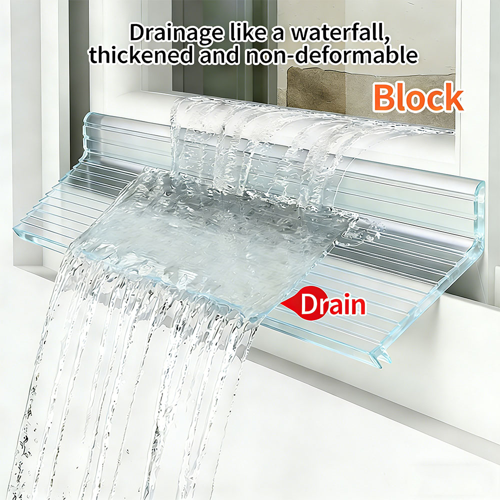 1,5m/1m Transparenter Wasserdi – Window Lock Bar Bewertung und Preis