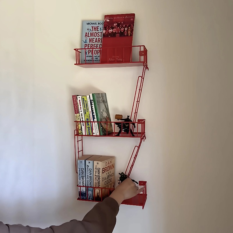 Feuerleiter-Wandregal, 3-stufi – Fire Escape Ladder Bewertung und Preis