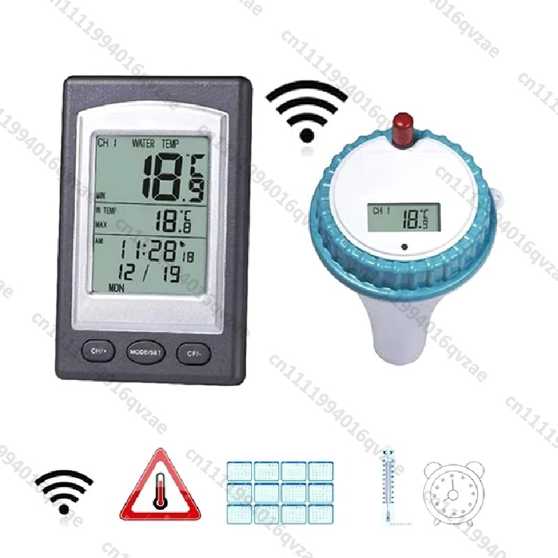 Kabelloses Pool-Thermometer mi – Pool Alarm Float Bewertung und Preis
