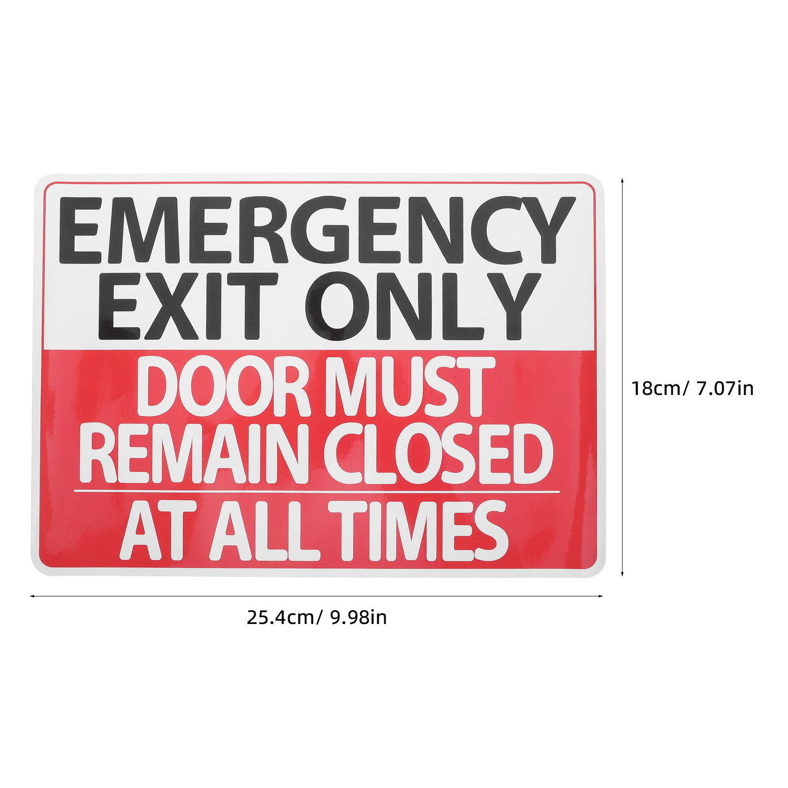 4 Stück Notausgangs-Schilder-A – Emergency Exit Sign Bewertung und Preis