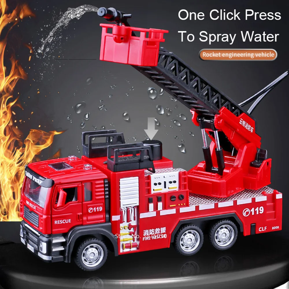 1/32 Feuerwehrauto Auto Spielz – Fire Escape Ladder Bewertung und Preis