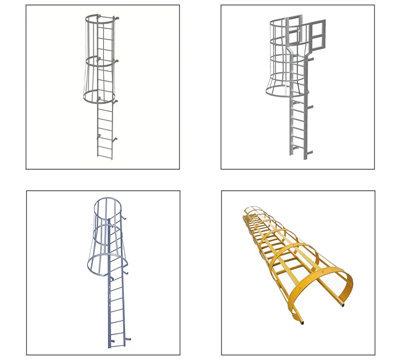 Industrielle vertikale Katzenk – Fire Escape Ladder Bewertung und Preis