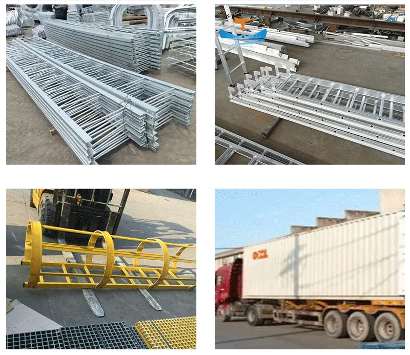 Industrielle vertikale Katzenk – Fire Escape Ladder Bewertung und Preis