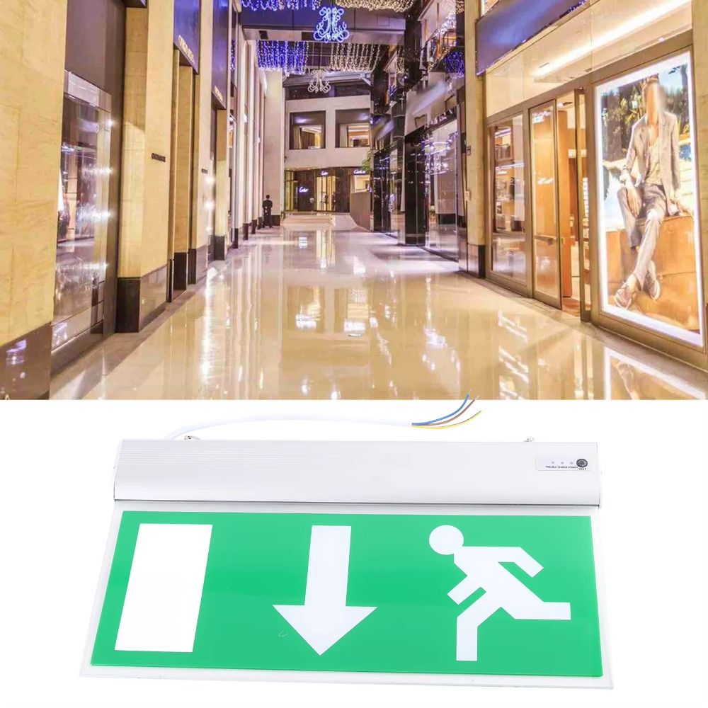 Kommerzielle LED-Notfall-Schil – Emergency Exit Sign Bewertung und Preis