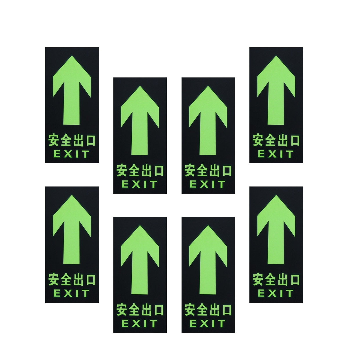 8 Stück Sicherheits-Ausgangssc – Emergency Exit Sign Bewertung und Preis