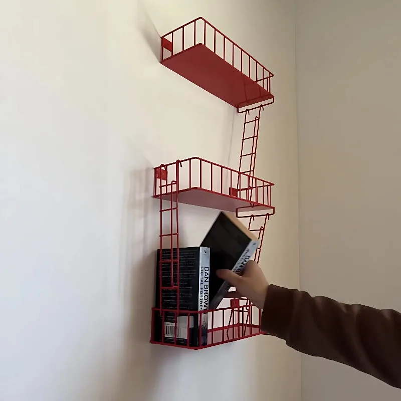 Feuerleiter-Wandregal, 3-stufi – Fire Escape Ladder Bewertung und Preis